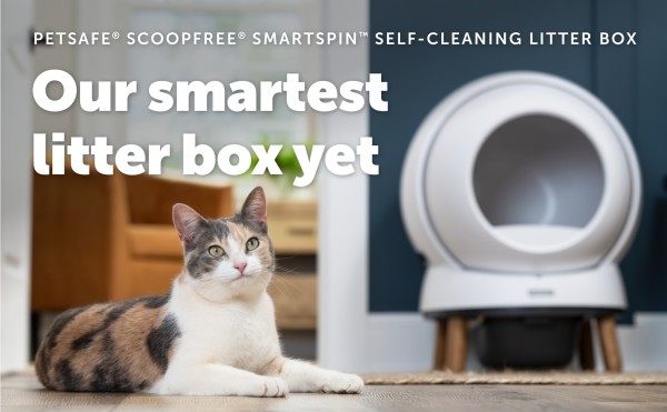 PetSafe ScoopFree™ SmartSpin Self-Cleaning Litter Box