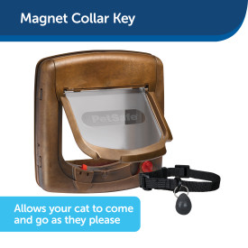 PetSafe  Staywell 420 Magnetic Cat Flap - Brown