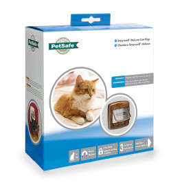 PetSafe  Staywell 420 Magnetic Cat Flap - Brown